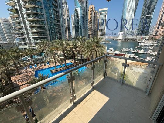 1BR | Low Floor | Marina & Pool View | Vacant