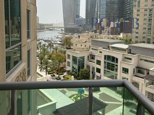 Specious 1BR | Med Floor | Partial Marina View