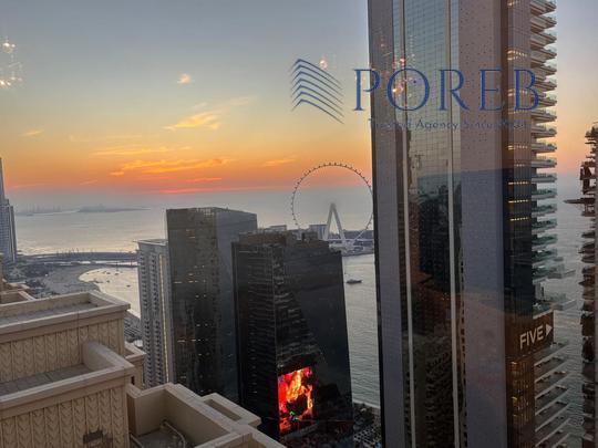 1BR + Study | Unfurnished | Partial Sea View